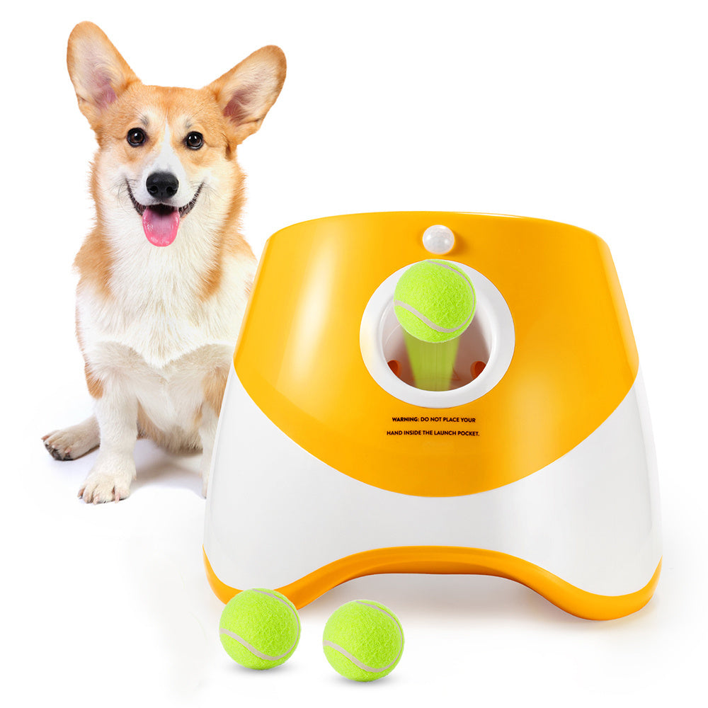 Automatic Pet Ball Launcher Toy null