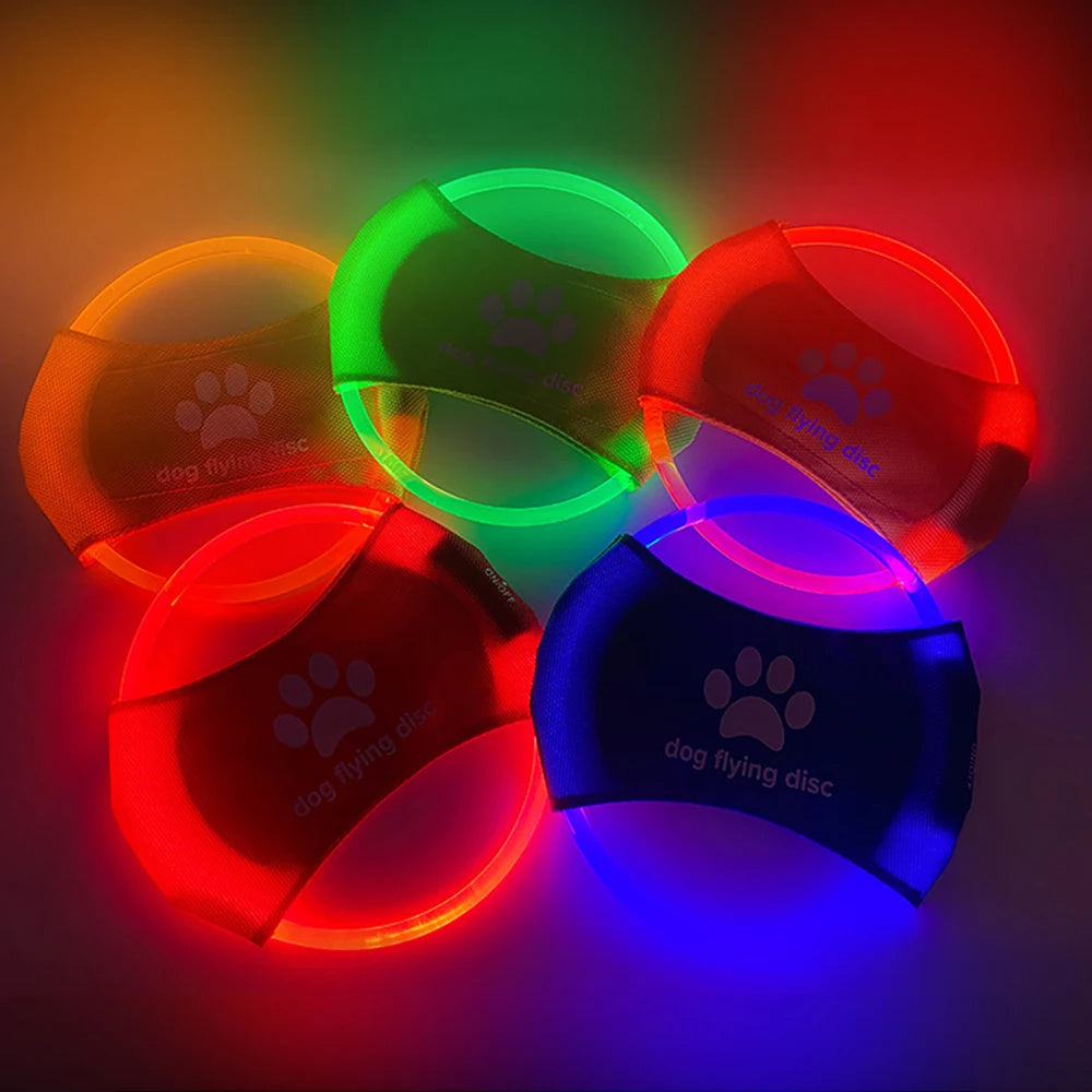 LED Glowing Dog Frisbee null