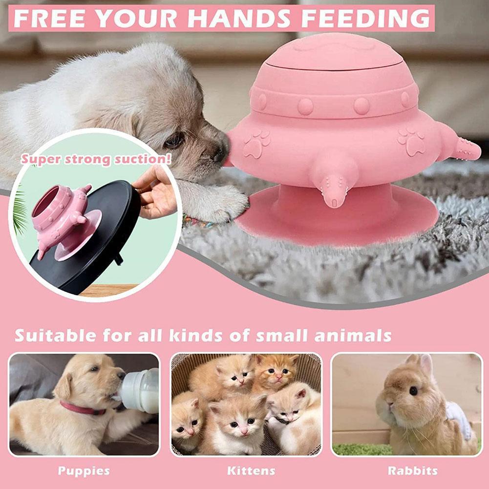 Silicone Puppy Nursing Bottle null