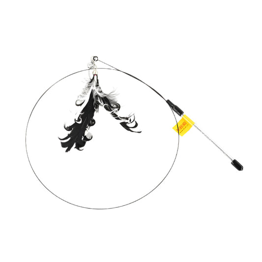 Interactive Cat Toy with Bird Simulation null