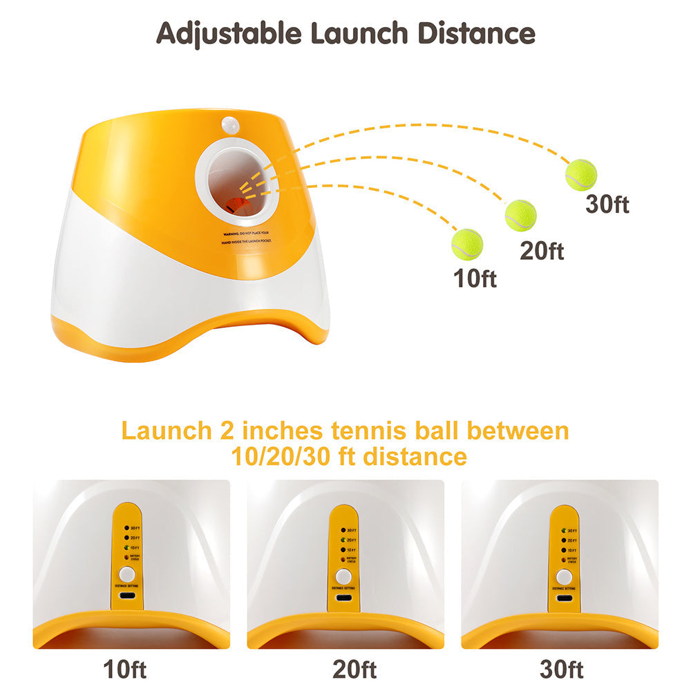 Automatic Pet Ball Launcher Toy null