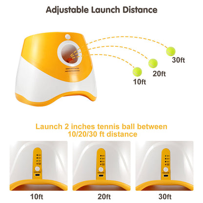 Automatic Pet Ball Launcher Toy null